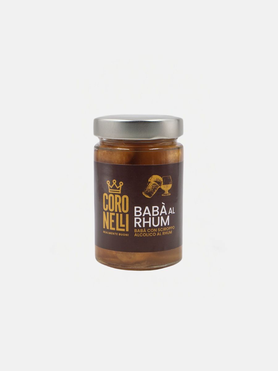 BABA' AL RHUM - Babà con sciroppo alcolico al rhum 12%